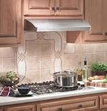 Review Broan  / Broan Elite Series E66136BL Under Cabinet Range Hood with 550 CFM Internal Blower, Three-Speed Control & Dual 50-Watt Halogen Lighting: 36 Inch/ Black