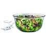 Anchor Hocking Olivia 3-Piece Salad Bowl Set with Serving Fork and Spoon