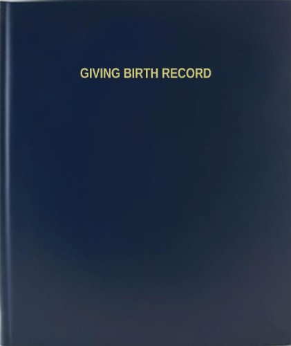 BookFactory® Giving Birth Record - 120 Page, 