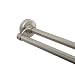 Zenith 43-Inch to 72-Inch Adjustable Double Rod, Brushed Nickel