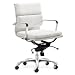 Zuo Modern Director Office Chair, White
