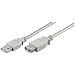 USB 2.0 Verl�ngerung, (lose Ware), 'A' Stecker > 'A' Buchse USB Verl AA 300 LC HiSpeed 2.0 3m