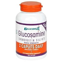 Windmill Health Products Glucoflex Glucosamine and Chondroitin Caplets, 120-Count Bottle