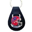 Buffalo Bills Small Leather Key Ring