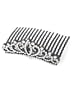 Australian Crystal Embedded Tiara Design Hair Comb