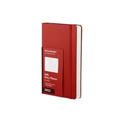 Tageskalender 2012, 13x21 cm, harter Einband, rot (Moleskine Legendary Notebooks (Calendars))