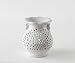 Oil Warmer / Tealight holder / Oil Burner - Charmingly Designed with Simple White Ceramic - Light Diffuser - Decorative Accessory / Zen Home Decor / Table Decoration