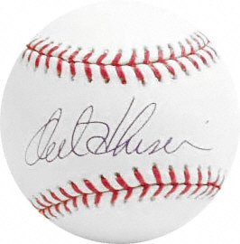 Orel Hershiser Autographed Baseball