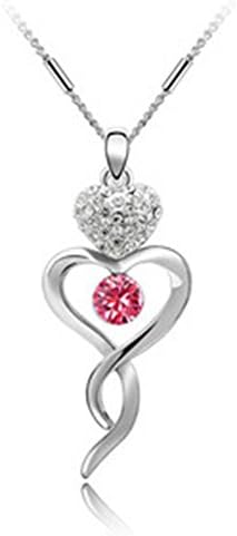 Dating Women Rhinestone Crystal Dress Wedding Necklace(C1)