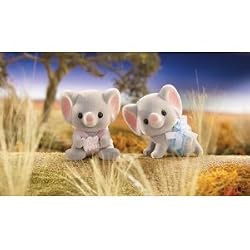 CALICO CRITTERS ELLWOODS ELEPHANT TWINS