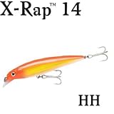 Rapala(ラパラ) X-RAP HH(ホットヘッド) SXR14 SXR14