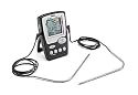 Polder THM-360 Dual Probe Cooking Thermometer, Black