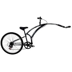 Adams Original Folder 24 Shifter 7sp Trail-A-Bike 24 7 speed Pewter by Adams