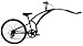Adams Original Folder 24 Shifter 7sp Trail-A-Bike 24 7 speed Pewter