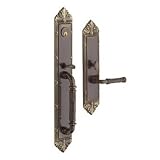 Baldwin Edinburgh Full Dummy Lock Antique Brass 6952 037 FD