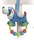 Baby Boy Rattle, Snoodle Beaded Rattle 5.5"
