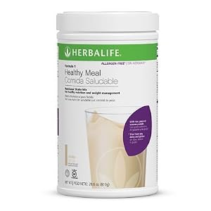 Herbalife Formula 1 shake - Allergen-Free* (Free from Soy, Dairy and Gluten) Vanilla Canister 810g