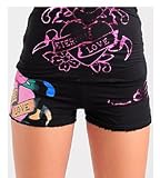 Ed Hardy - ED HARDY #4009 BE ETERNAL LOVE MODAL FOIL SHORT