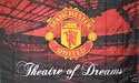 Manchester United F C Flag - Theatre of Dreams