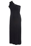LIMITED COLLECTION Black Frill One Shoulder Maxi Dress