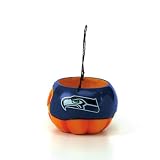 5.5" NFL Seattle Seahawks Halloween Pumpkin Trick-or-Treat Candy Bucket