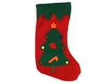 Bulk Pack of 144 - Felt Christmas stocking - Christmas tree Each By Bulk Buys