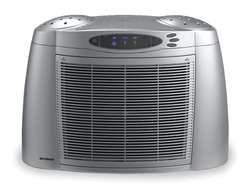 Dayton 2HPB8 Portable Air Cleaner, HEPA, 18/35/53 CFM