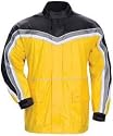 TOURMASTER/CORTECH ELITE II RAIN MOTORCYCLE JACKET YELLOW/BLACK