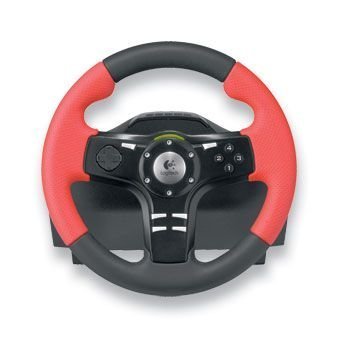 Childrens Toyshop  Video-Spiele : Logitech Formula Force EX Lenkrad