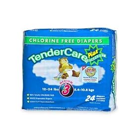 TenderCare Plus White 100% Chlorine Free Diapers - PARENT