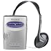 New Sony Radio Walkman Am/FM Stereo Tuner Antenna Belt Clip Stereo Headphones Supplied