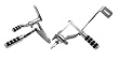 Raider 30-7030 Chrome Forward Control Set for Harley Davidson FXR