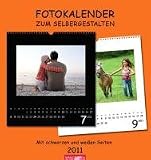 Produkt-Bild: Fotokalender zum Selbergestalten 2011. Mit schwarzen und wei&szlig;en Seiten