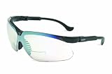 Uvex S3777 Genesis Reading Magnifiers Safety Eyewear +2.0, SCT-Reflect 50 Frame, Standard Gray Ultra-Dura Hardcoat Lens