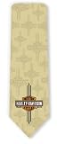 H-D Trademark Logo Harley Davidson Silk Necktie Gift Tie