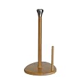 Bamboo Upright Paper Towel Holder