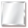 Bevelled 6X6 Mirror makes A Great Base For Display Or As A Craft Accessory (Pkg/6)