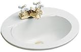 Eljer #051-0124-00 White China Oval Lavatory