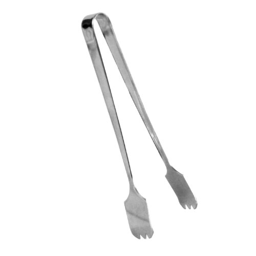 Excellante 3-3/4-Inch Sugar Tong, Stainless Steel