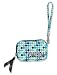 Zippered Pouch Volleyball Blue/Green Dot
