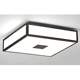 Astro 0639 2G11 Mashiko 300 Ceiling Light excluding 2 x 18 Watt CFL Bulbs, Bronze