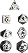 Chessex Dice: Polyhedral 7-Die Speckled Dice Set - Arctic Camo
