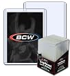 5 Pack LOT of BCW 3 X 4 X 3.5 mm - Thick Card Topload Holder 120 Pt. (10 Top Load/Pack) - Great for Thicker Jersey or Bat Card!