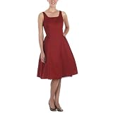Isaac Mizrahi for Target Sateen Dress - Marsala Red