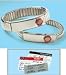 CVS Two Way Alert Stainless Steel Comfortable Stretch Band Medical ID Bracelet for Men