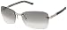 Valentino Sunglasses, 5383/S, Rimless, Silver Frames/ Fade Gray Lenses/ Crystals