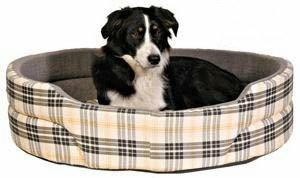 Trixie 03-37024 Lucky Bett, 75 &times; 65 cm, beige/grau Preisvergleich