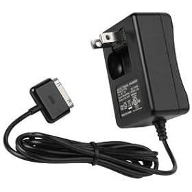 Apple Iphone 3G Black Travel Charger / Wall Charger / AC Charger w/ IC Chip for APPLE IPOD 3G 4G VIDEO IPOD MINI IPOD NANO All Iphones