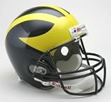 Michigan Wolverines Riddell Deluxe Replica Helmet