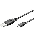 Produkt-Bild: Wentronic USB-Verbindungskabel (A-Stecker auf micro B-Stecker) 0,6m